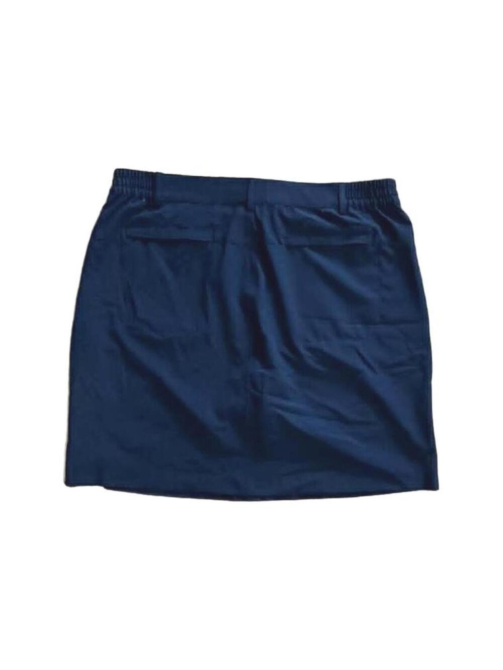Tilley Navy Blue Trek Skort with Pockets and Elastic Waistband - Size Large - Picture 7 of 7
